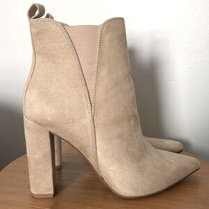 Neutral Bootie Heel